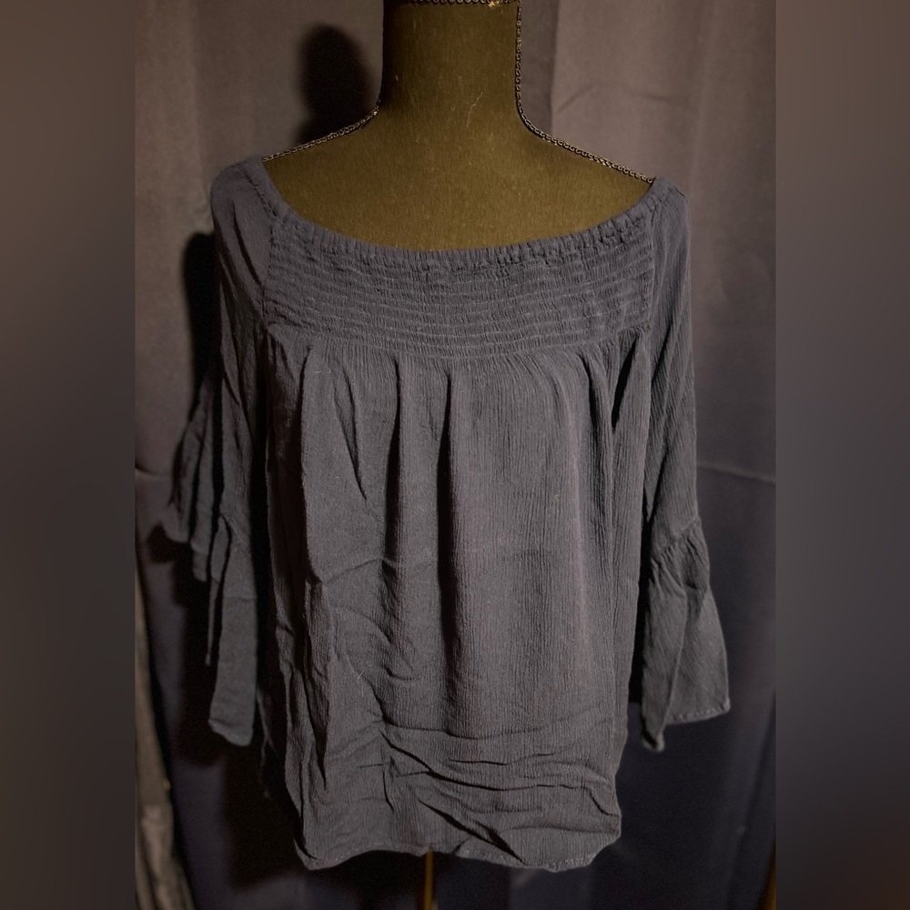 Studio West Navy Blue Blouse